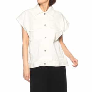 ウォッシャブル デニムショートジャケット