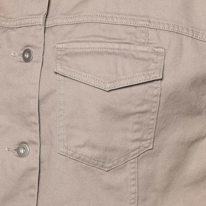 BARNEYS NEW YORK ウォッシャブル デニムショートジャケット LIGHT BROWN