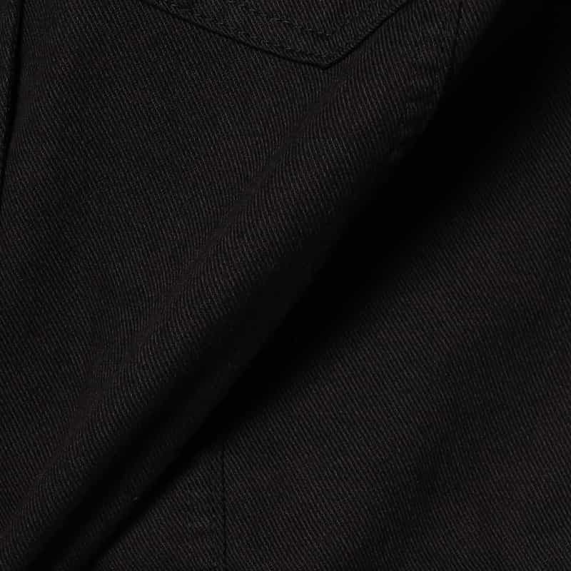 BARNEYS NEW YORK ウォッシャブル デニムショートジャケット BLACK