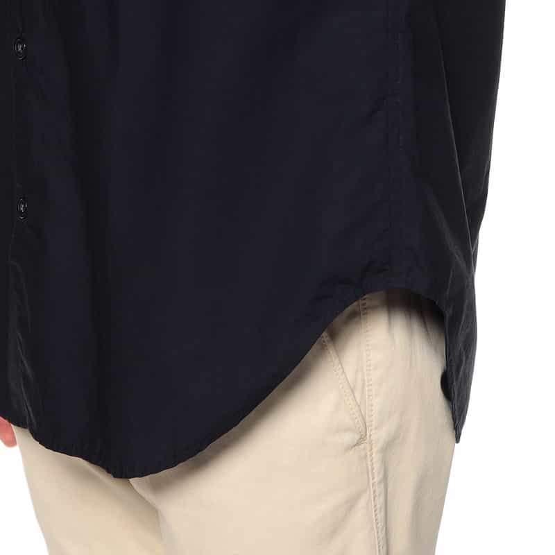 BARNEYS NEW YORK タイプライターシャツ NAVY