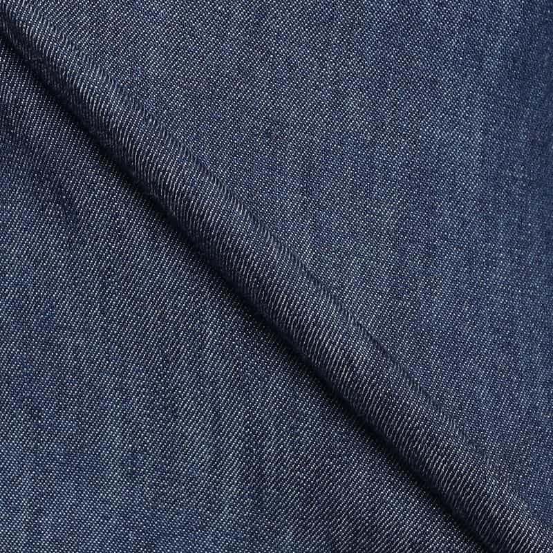 BARNEYS NEW YORK 半袖デニムオープンカラーシャツ NAVY