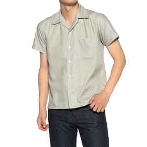 半袖オープンカラーシャツ