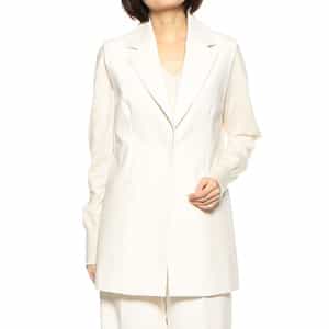 セットアップウォッシャブルテーラードスリーブレスジャケット