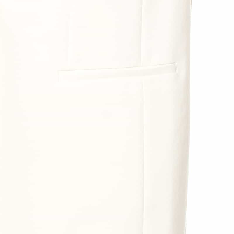 BARNEYS NEW YORK セットアップウォッシャブルテーラードスリーブレスジャケット IVORY