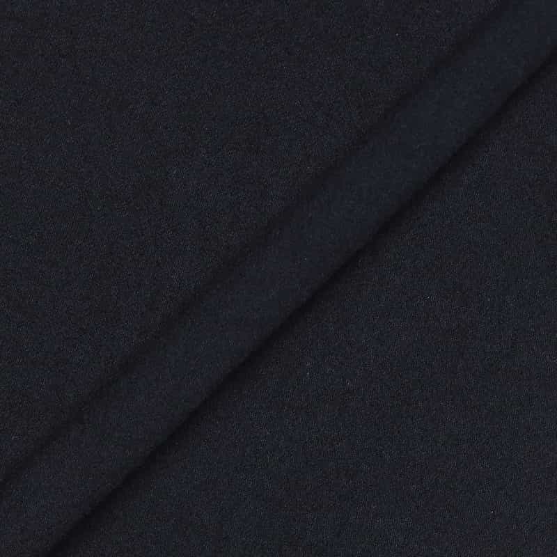 BARNEYS NEW YORK ウォッシャブルコットンボリュームスリーブドレス NAVY