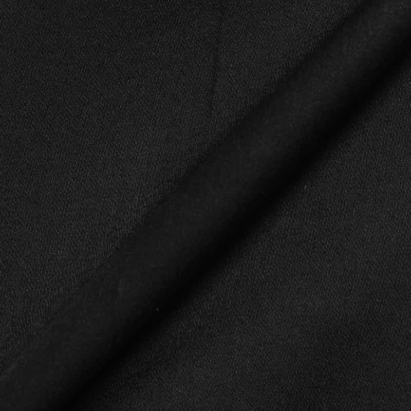 BARNEYS NEW YORK セットアップウォッシャブルストレッチサテンパンツ BLACK