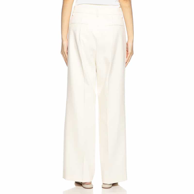 BARNEYS NEW YORK セットアップウォッシャブルワイドパンツ IVORY