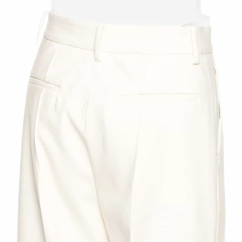 BARNEYS NEW YORK セットアップウォッシャブルワイドパンツ IVORY