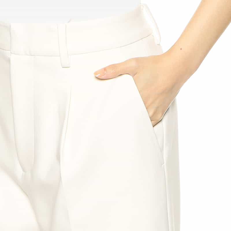 BARNEYS NEW YORK セットアップウォッシャブルワイドパンツ IVORY