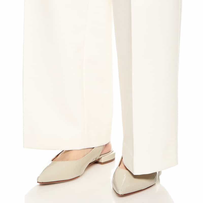 BARNEYS NEW YORK セットアップウォッシャブルワイドパンツ IVORY