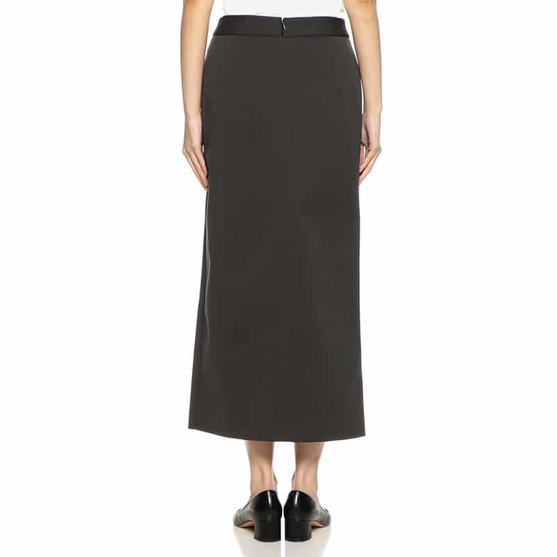 BARNEYS NEW YORK セットアップウォッシャブルタイトスカート GRAY