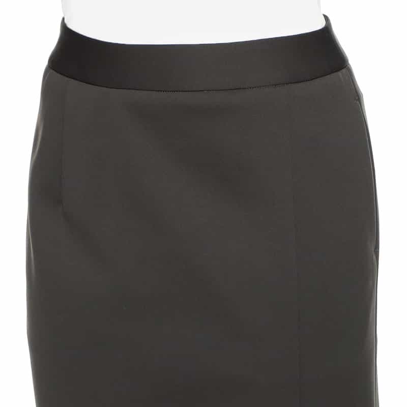 BARNEYS NEW YORK セットアップウォッシャブルタイトスカート GRAY