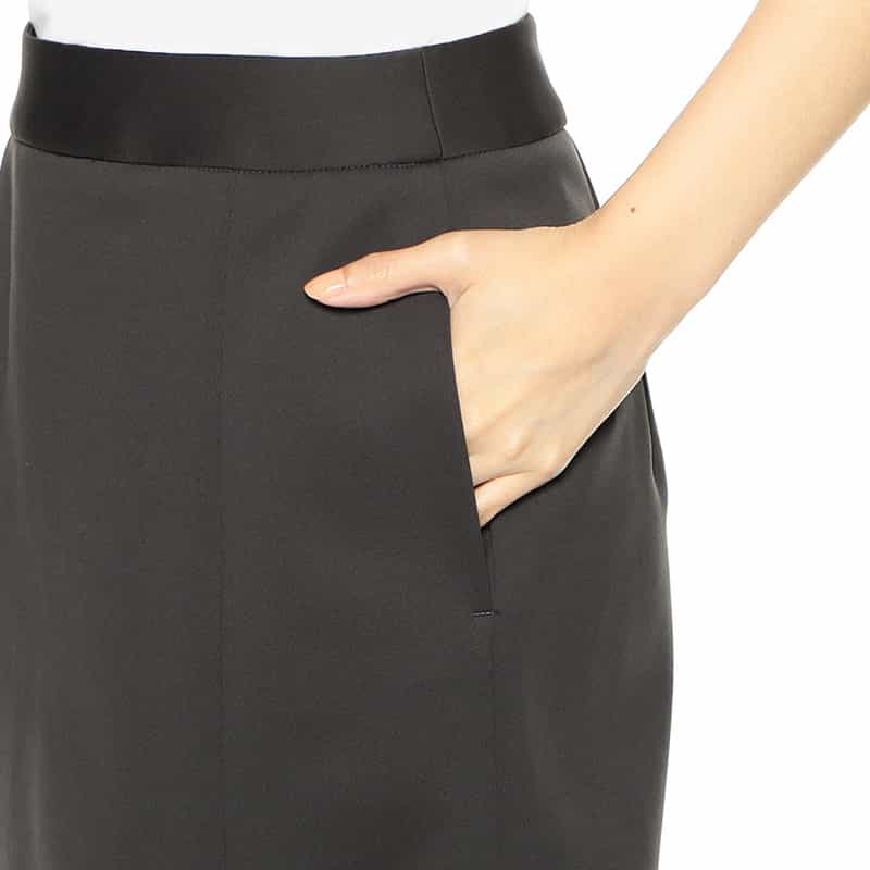 BARNEYS NEW YORK セットアップウォッシャブルタイトスカート GRAY