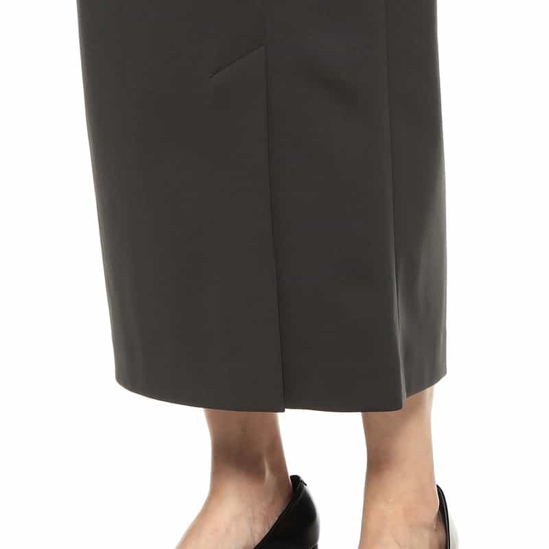 BARNEYS NEW YORK セットアップウォッシャブルタイトスカート GRAY