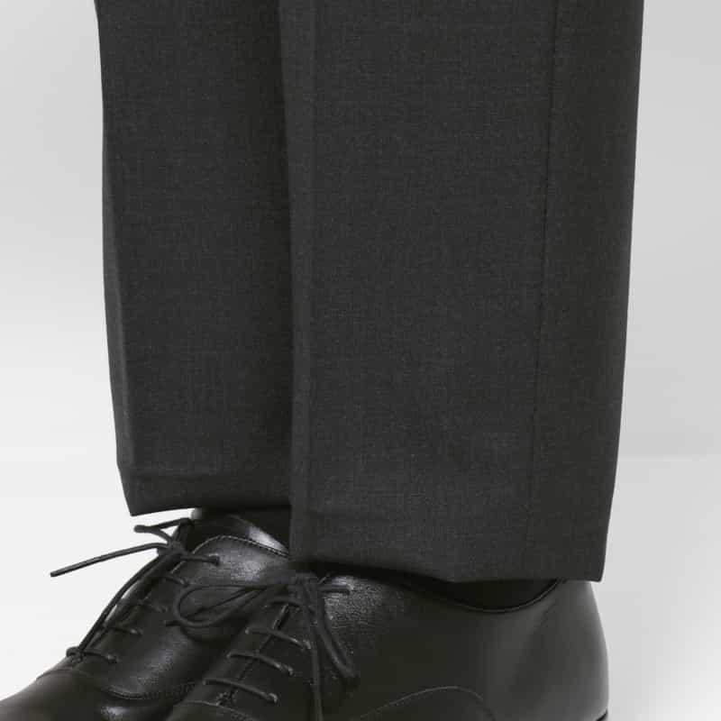 BARNEYS NEW YORK ウールトロピカル素材スーツ DARK GRAY