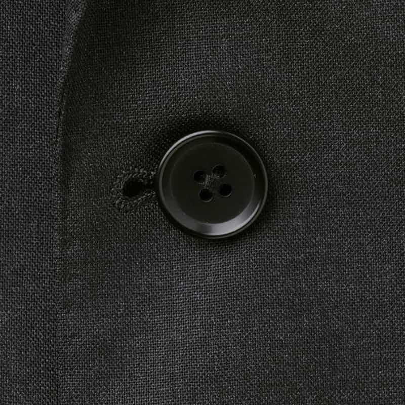 BARNEYS NEW YORK ウールトロピカル素材スーツ DARK GRAY