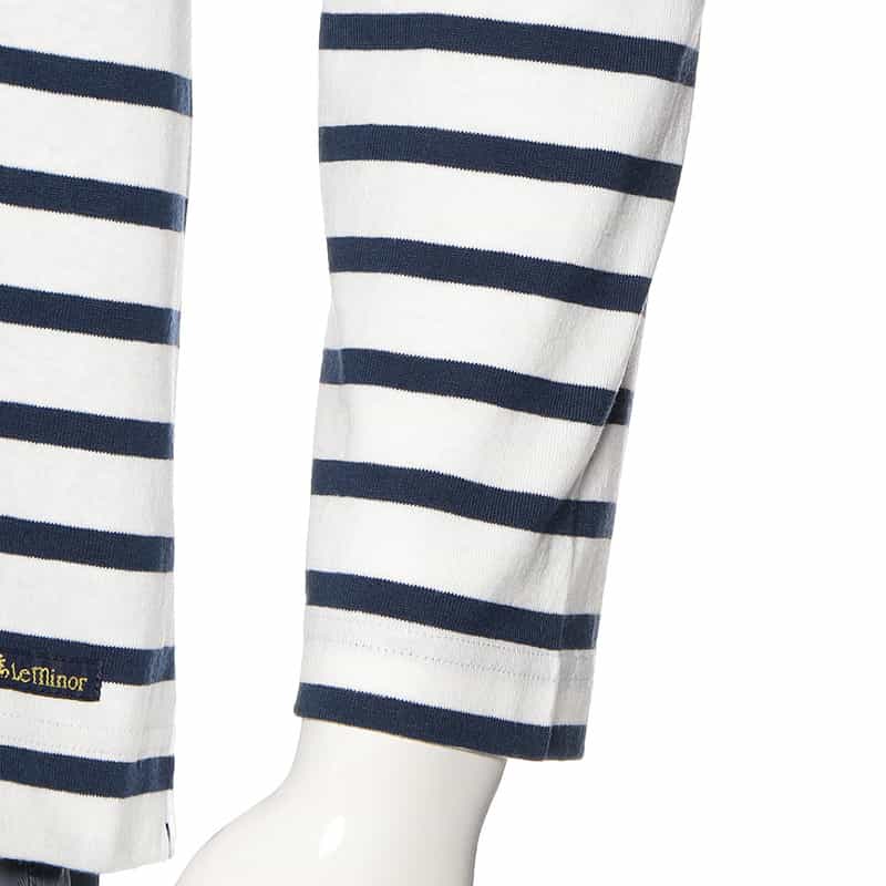 LE MINOR バーニーズ　ニューヨーク限定ボーダーカットソー NAVY
