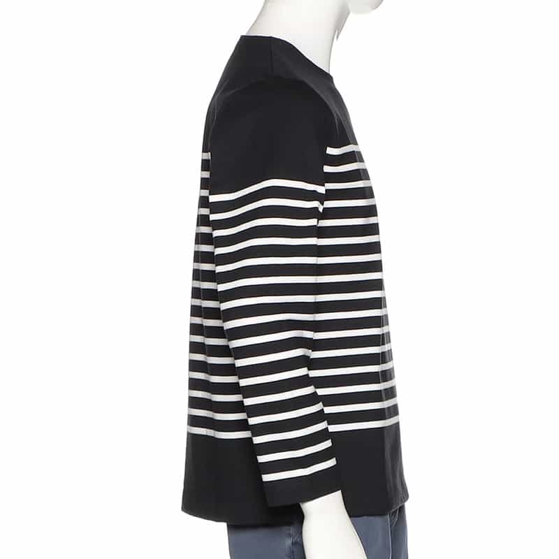 LE MINOR バーニーズ ニューヨーク限定ボーダーカットソー BLACK