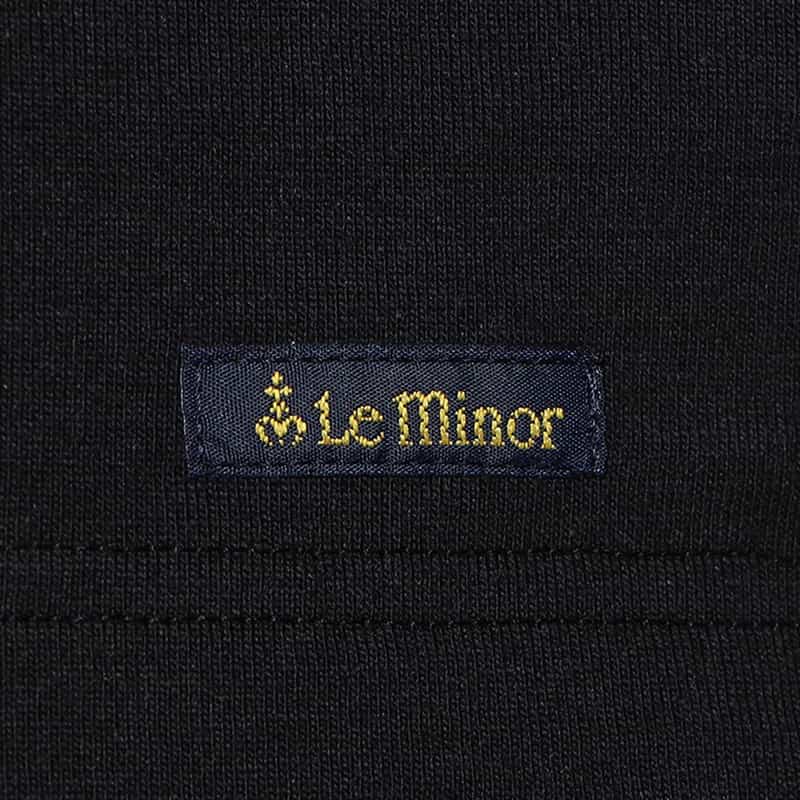 LE MINOR バーニーズ ニューヨーク限定ボーダーカットソー BLACK
