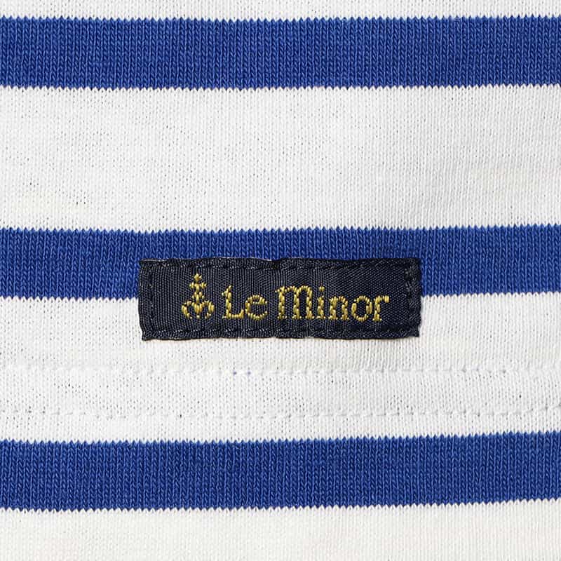 LE MINOR バーニーズ　ニューヨーク限定ボーダーカットソー BLUE