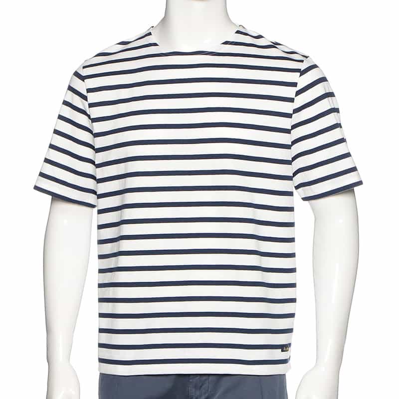 LE MINOR バーニーズ　ニューヨーク限定ボーダーカットソー NAVY