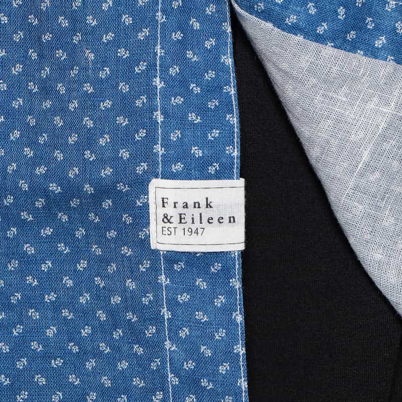 FRANK&EILEEN “EILEEN" リネンシャツ BLUE
