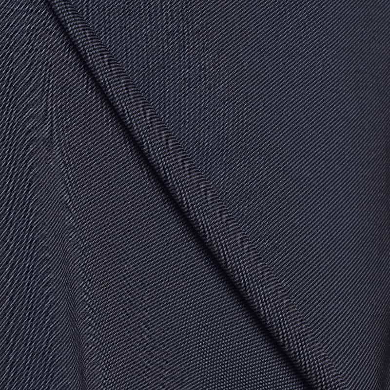 XACUS バーニーズ ニューヨーク限定ストレッチシャツ NAVY