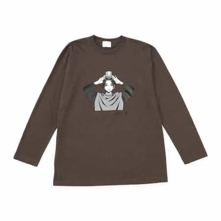 バーニーズ ニューヨーク限定Hime × aobouzuコラボレートロングスリーブTシャツ