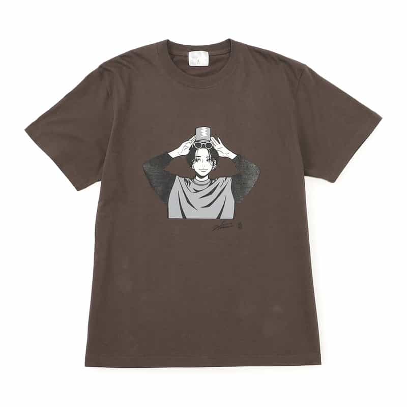 HIME x AOBOUZU バーニーズ ニューヨーク限定Hime × aobouzuコラボレートTシャツ DARK GRAY