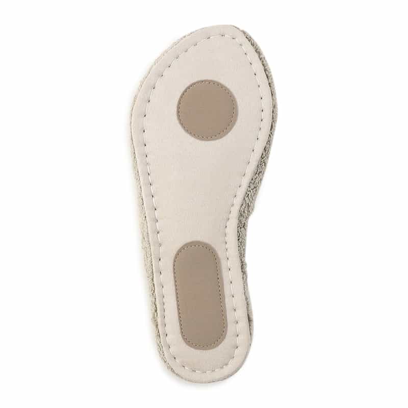 BARNEYS NEW YORK パイル トングルームシューズ （ウィメンズサイズ） BEIGE