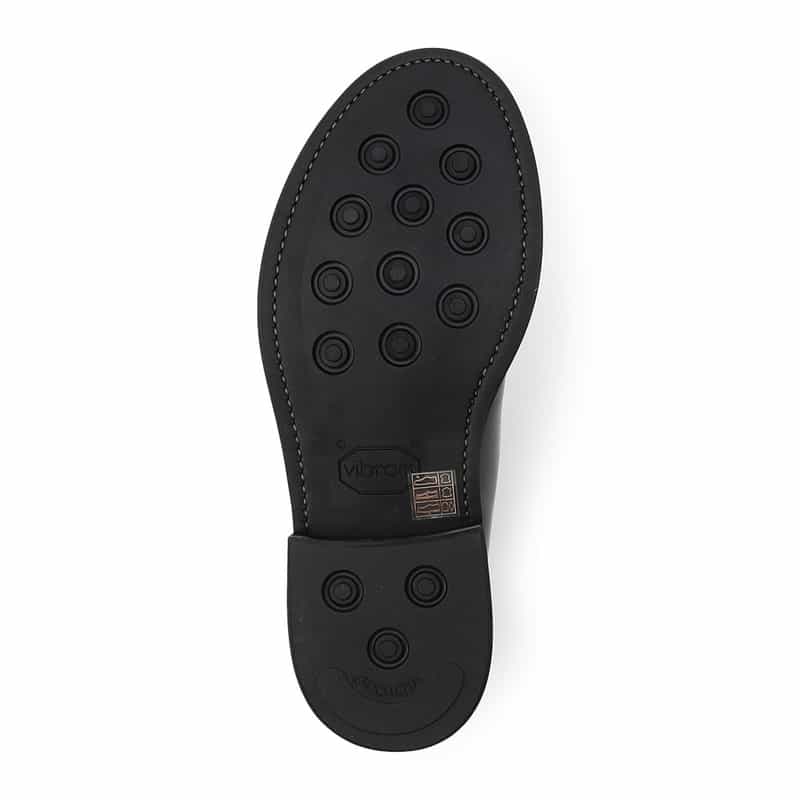 N.GW レースアップブーツ BLACK