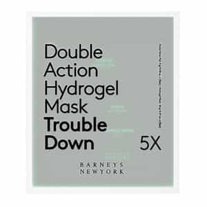 ダブルアクションハイドロジェルマスク "TROUBLE DOWN" 5セット