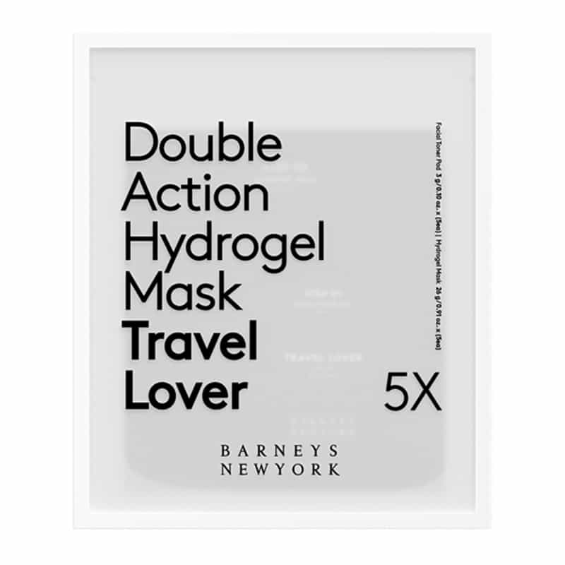 BARNEYS NEW YORK BEAUTY ダブルアクションハイドロジェルマスク "TRAVEL LOVER" 5セット NONE