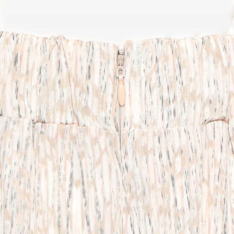 BARNEYS NEW YORK セットアップウォッシャブル プリントマーメイドスカート LIGHT PINK