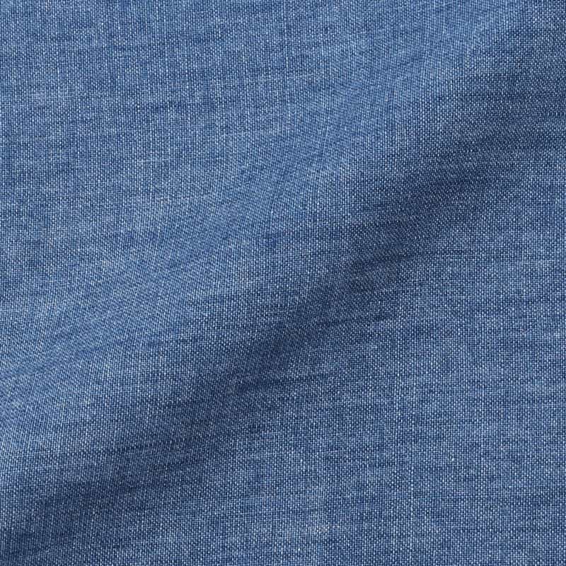 MUNGAI ポケットチーフ(ロロ・ピアーナ社製リネン使用) LIGHT BLUE