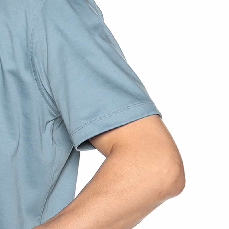 BARNEYS NEW YORK ポロシャツ （ALBINI社製オーガニックコットン使用） BLUE