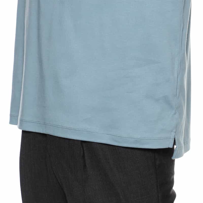 BARNEYS NEW YORK ポロシャツ （ALBINI社製オーガニックコットン使用） BLUE