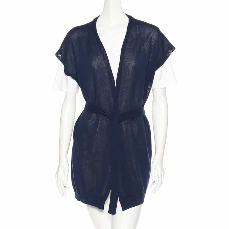 OSCALITO コットンジレカーディガン NAVY