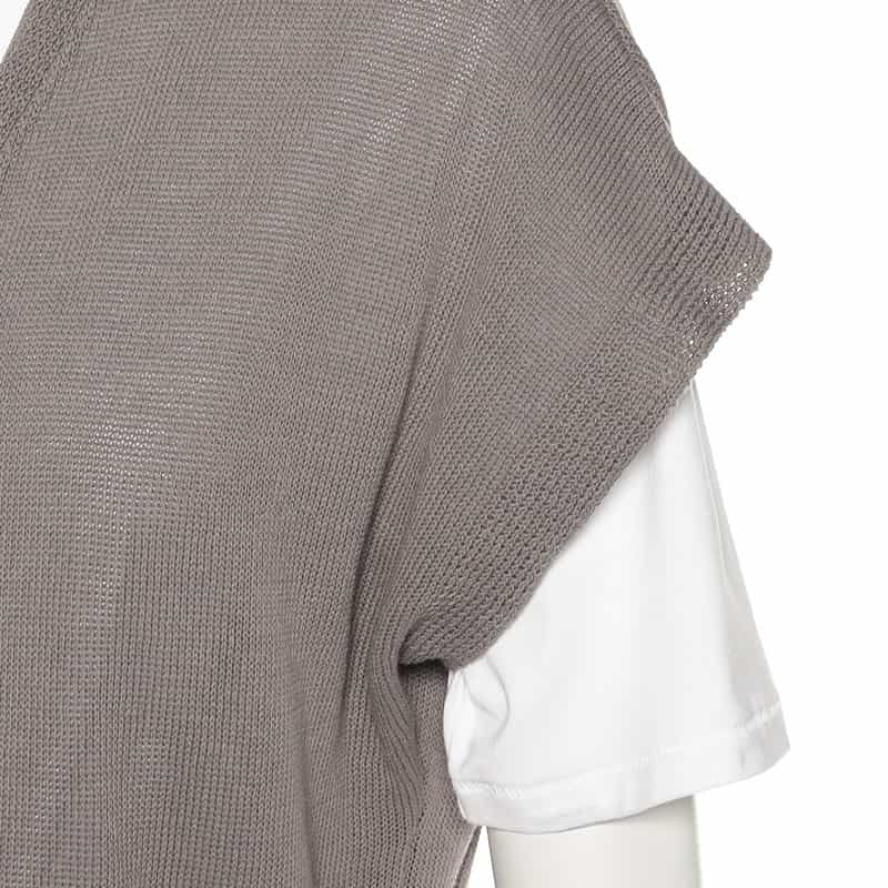 OSCALITO コットンジレカーディガン GRAY