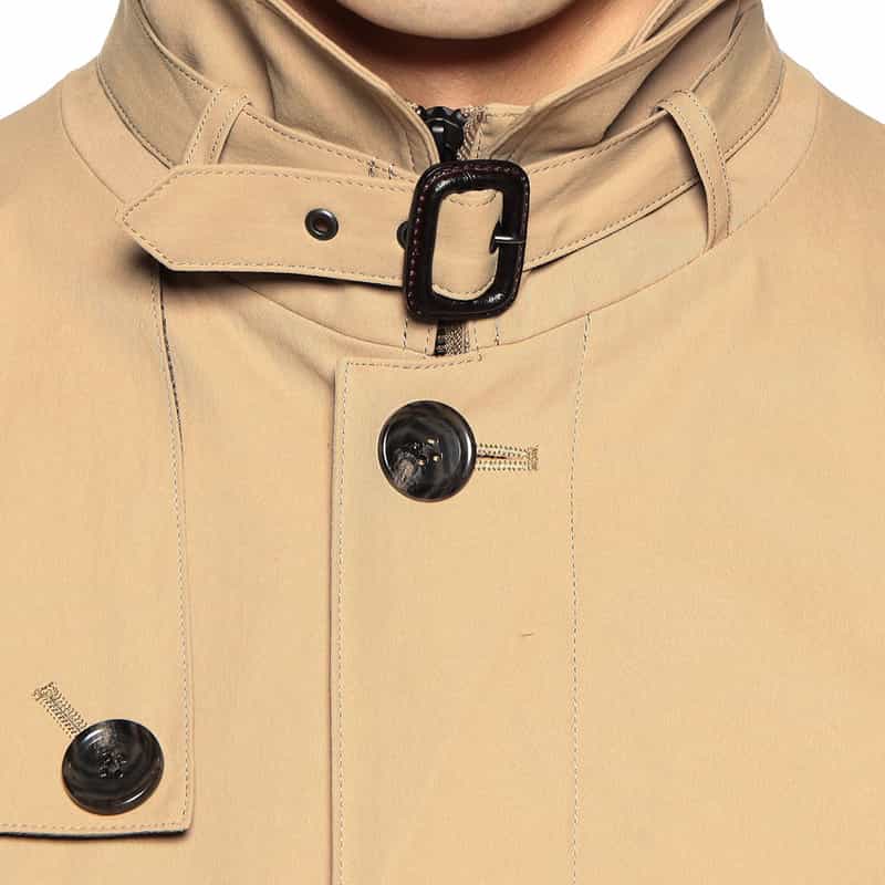 BARNEYS NEW YORK キルティングライナーシングルトレンチコート BEIGE