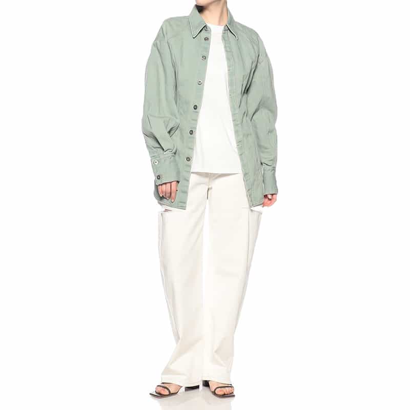 KANAKO SAKAI デニムシャツ LIGHT BLUE