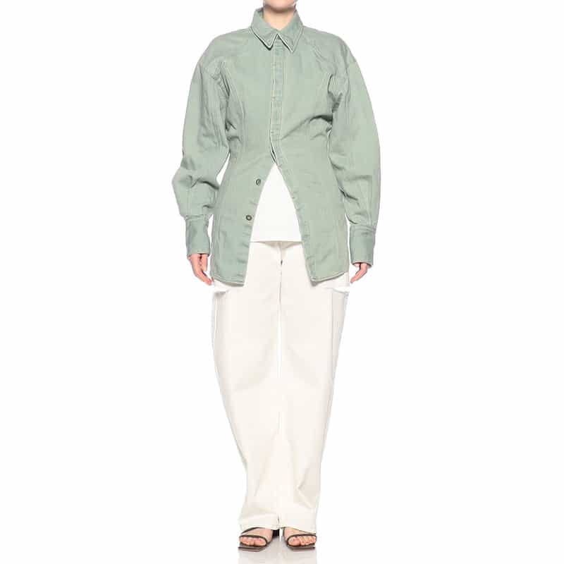 KANAKO SAKAI デニムシャツ LIGHT BLUE