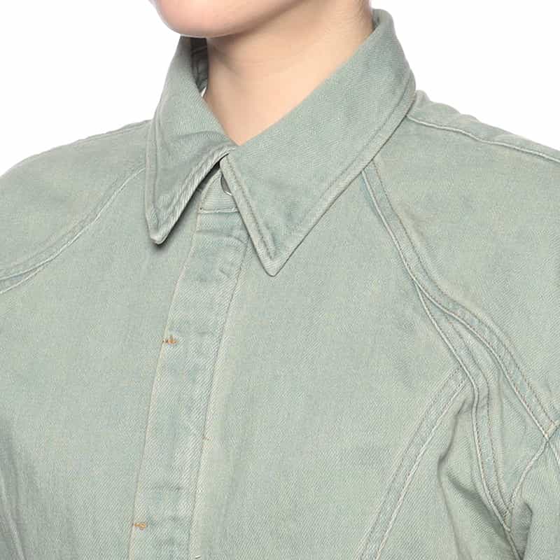 KANAKO SAKAI デニムシャツ LIGHT BLUE