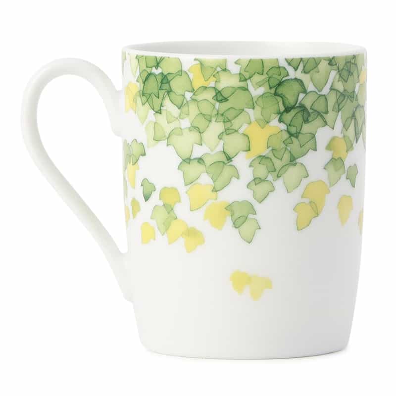 BARNEYS NEW YORK マグカップ　“LEAVES" GREEN