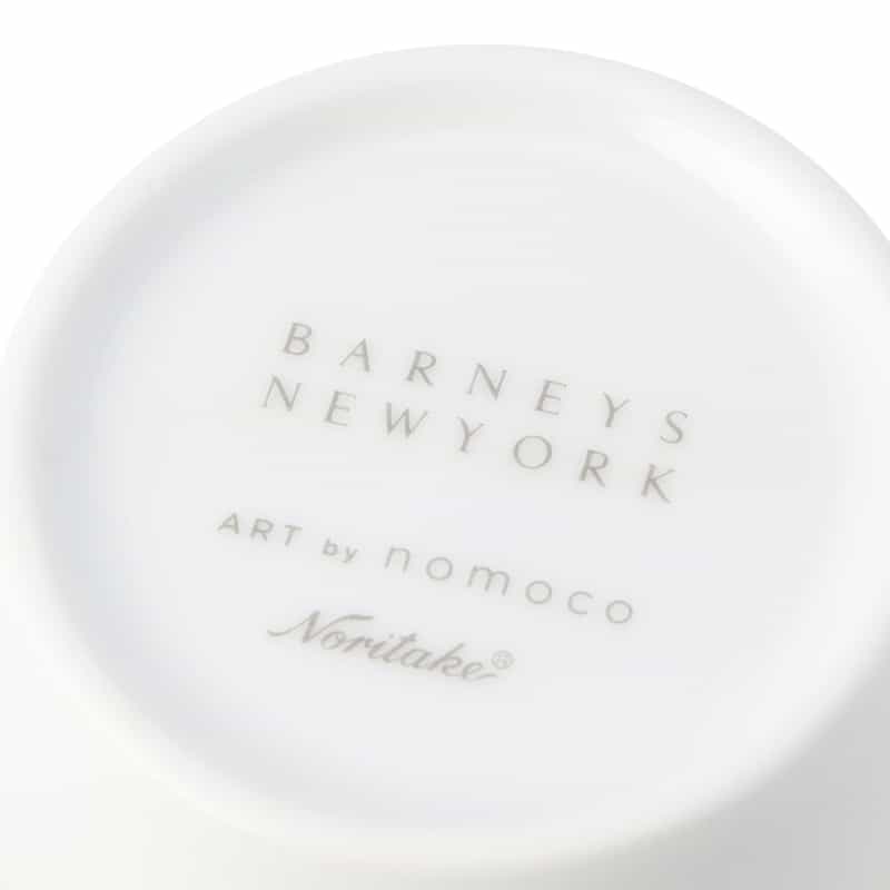 BARNEYS NEW YORK マグカップ　“LEAVES" GREEN