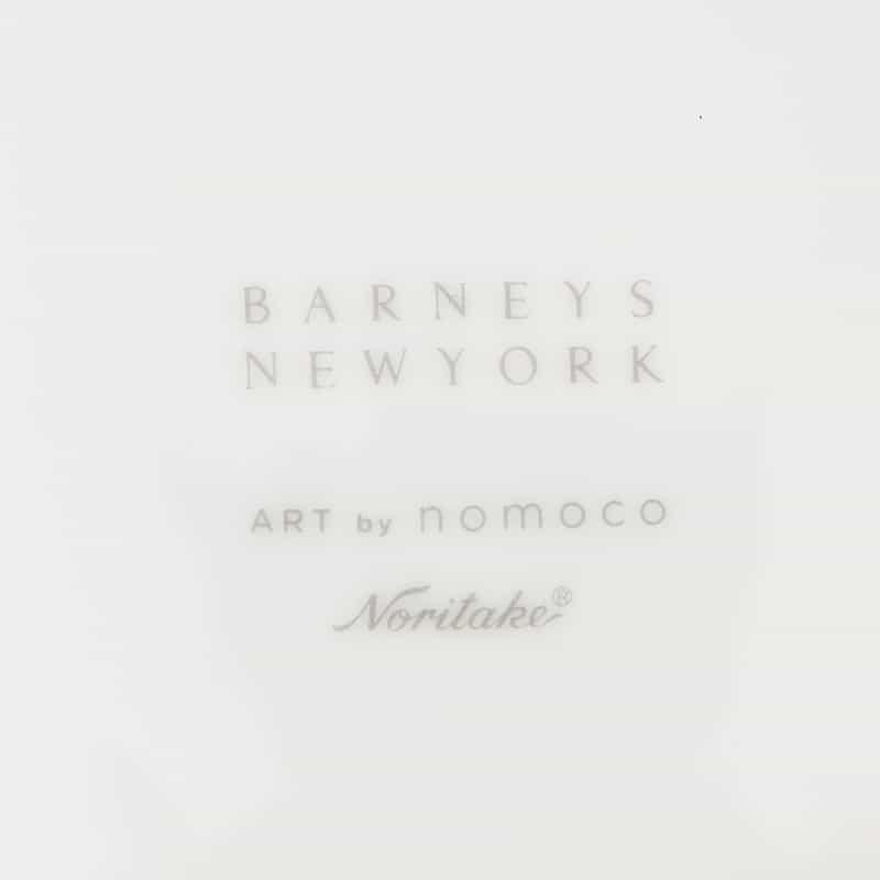 BARNEYS NEW YORK プレート “LEAVES“　2枚セット GREEN