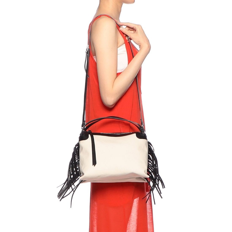 RIPANI "RONDINE" サイドフリンジバッグ BLACK