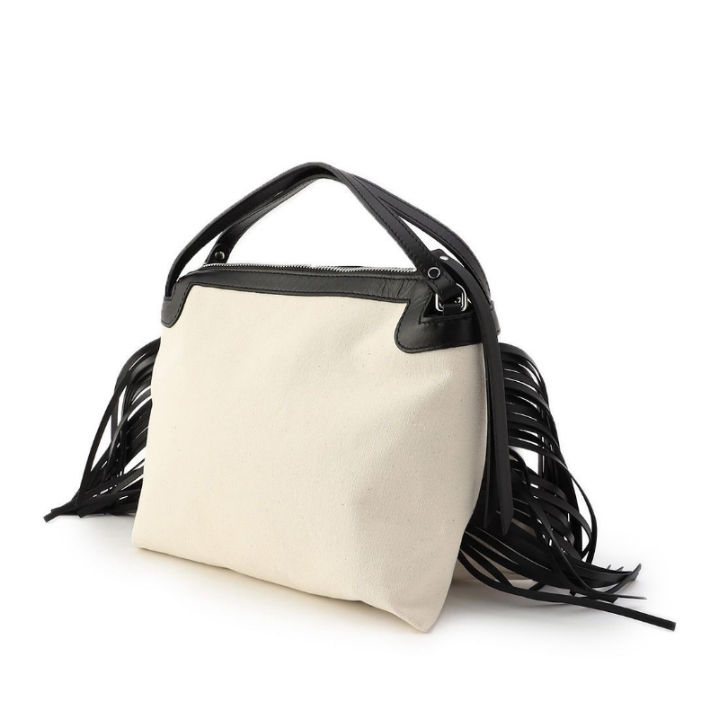 RIPANI "RONDINE" サイドフリンジバッグ BLACK