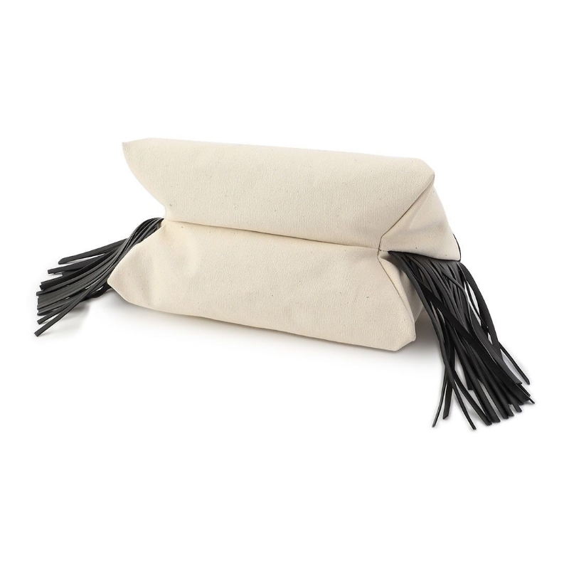 RIPANI "RONDINE" サイドフリンジバッグ BLACK