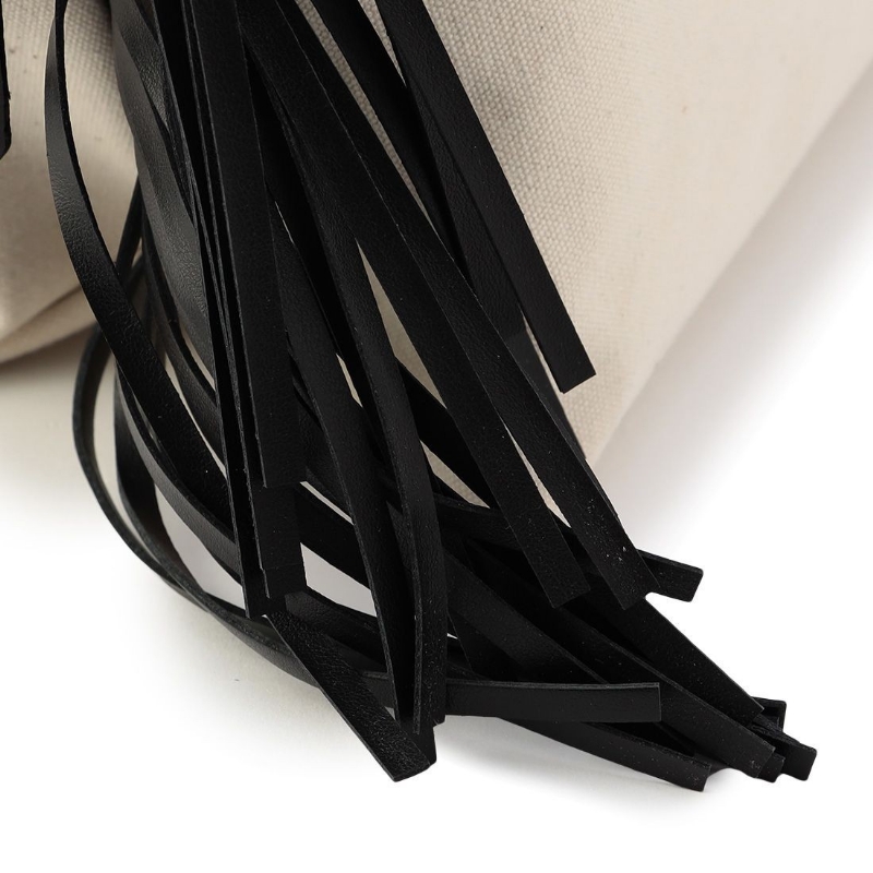 RIPANI "RONDINE" サイドフリンジバッグ BLACK